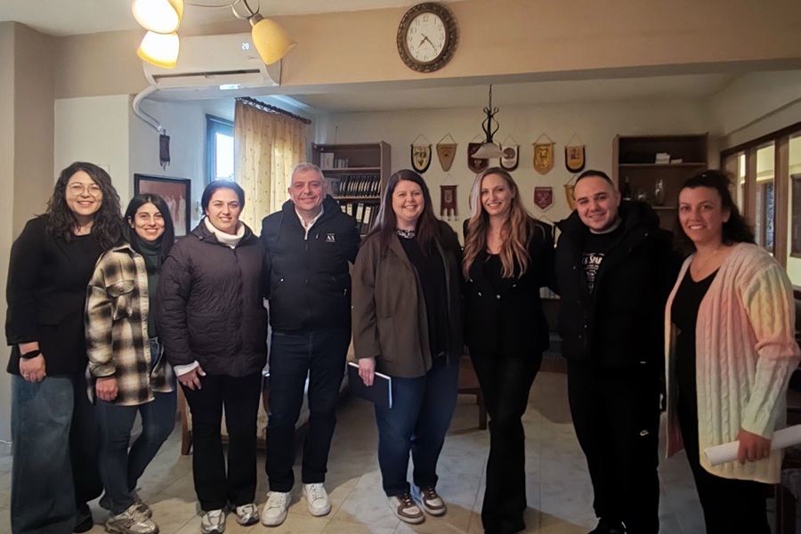 Τη Συντονίστρια Γραφείου Πρωθυπουργού Β. Ελλάδος υποδέχτηκε η Εύξεινος Λέσχη Αλμωπίας