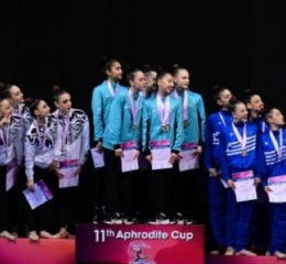 11ο Aphrodite Cup: Χάλκινο μετάλλιο από την Εθνική ανσάμπλ Γυναικών