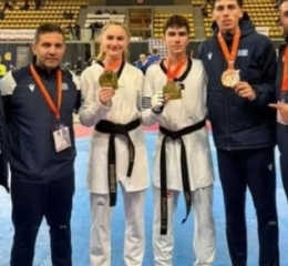 Τάε Κβον Ντο: Δύο χρυσά κι ένα χάλκινο η προολυμπιακή ομάδα στο Αϊντχόφεν