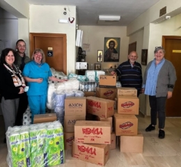 Το Γηροκομείο Νάουσας στήριξε η Εύξεινος Λέσχη Ποντίων Νάουσας