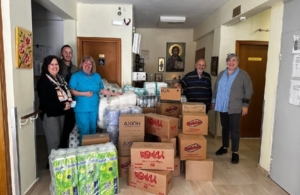 Το Γηροκομείο Νάουσας στήριξε η Εύξεινος Λέσχη Ποντίων Νάουσας