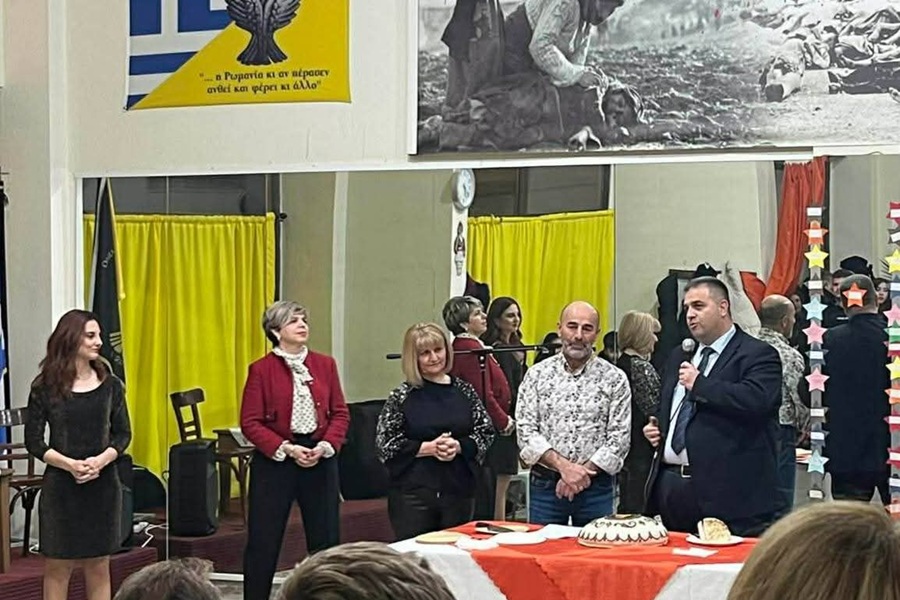 Ο Όμιλος Ποντίων Χορευτών Καβάλας ευχαριστεί τον Θεματικό Αντιπεριφερειάρχη Ιωσηφίδη