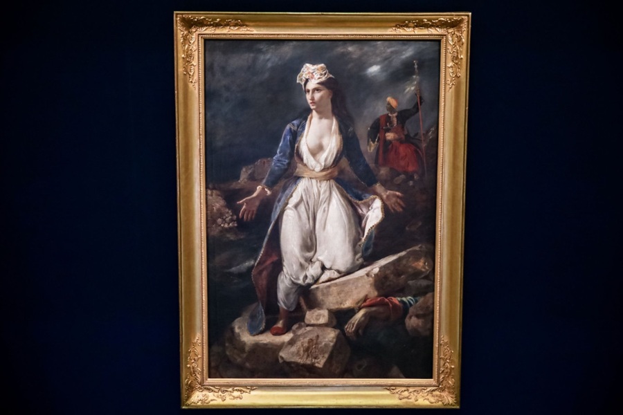 Ο εμβληματικός πίνακας του Ντελακρουά «επέστρεψε» στο Μεσολόγγι