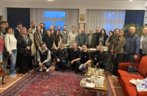 Ομογενείς από τη Ρωσία επισκέφθηκαν την Εύξεινο Λέσχη Θεσσαλονίκης