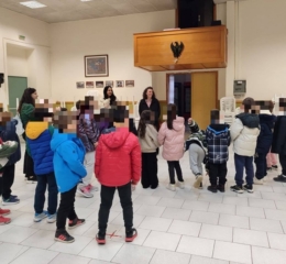 Τους μαθητές του Δημοτικού Σχολείου Αριδαίας υποδέχτηκε η Εύξεινος Λέσχη Αλμωπίας