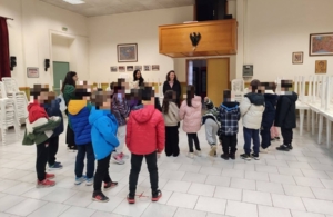 Τους μαθητές του Δημοτικού Σχολείου Αριδαίας υποδέχτηκε η Εύξεινος Λέσχη Αλμωπίας