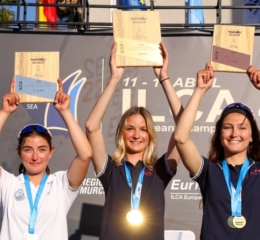 Τέσσερα ασημένια μετάλλια για την Ελλάδα στο ευρωπαϊκό πρωτάθλημα ILCA 4 Youth