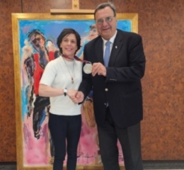 Συνεχάρη την Πρεβολαράκη ο Ισίδωρος Κούβελος