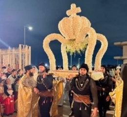 Στην περιφορά του Επιταφίου συμμετείχαν οι «Ακρίτες» Ασπροπύργου