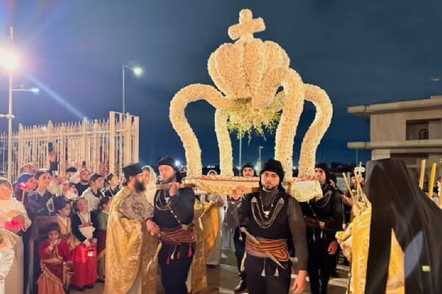 Στην περιφορά του Επιταφίου συμμετείχαν οι «Ακρίτες» Ασπροπύργου