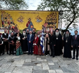 Στις εορταστικές εκδηλώσεις των Αγίων Δισχιλίων Ναουσαίων Νεομαρτύρων συμμετείχε η Εύξεινος Λέσχη Ποντίων Νάουσας 