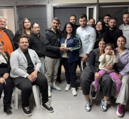 «Ο Φάρος» Αγ. Βαρβάρας επισκέφθηκε τον «Καύκασο» στο νεό του Σπίτι