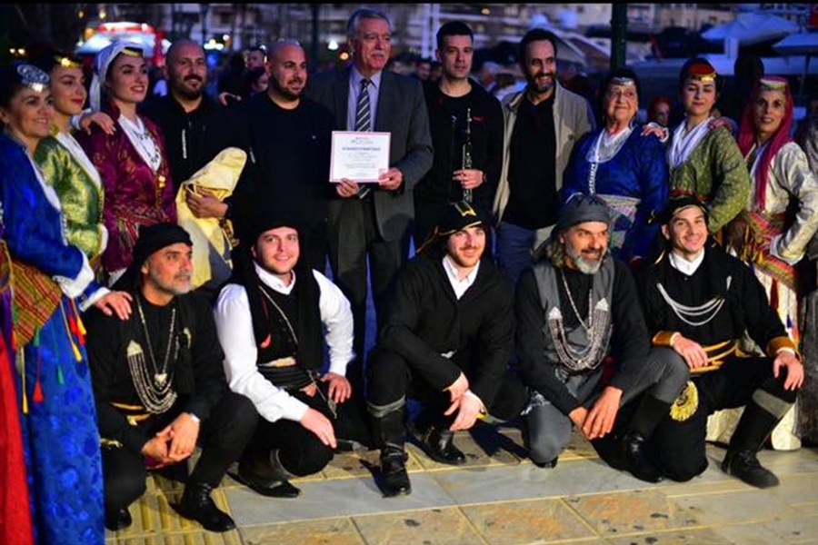 Ο «Δημήτρης Ψαθάς» χόρεψε στην έκθεση «Κρήτη — Η μεγάλη συνάντηση»