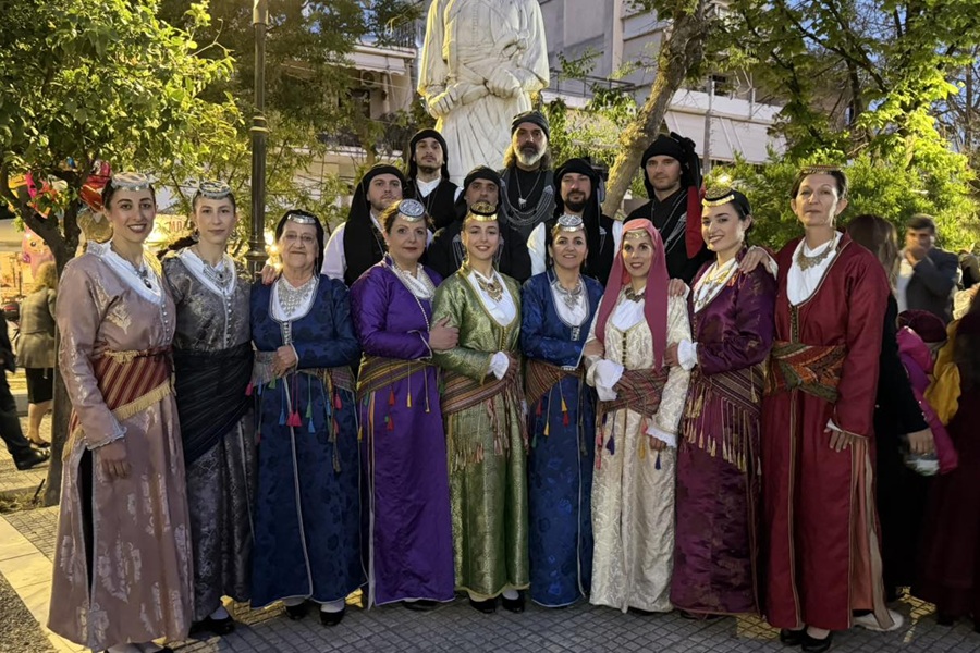 Ο «Δημήτρης Ψαθάς» τίμησε τον Πολιούχο του Καματερού