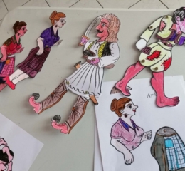 Αφιέρωμα στις Παγκόσμιες Ημέρες Θεάτρου, Θεάτρου Σκιών & Παιδικού Βιβλίου το μάθημα του «Εργαστηρίου του Πόντου» της ΕΠΝΚ