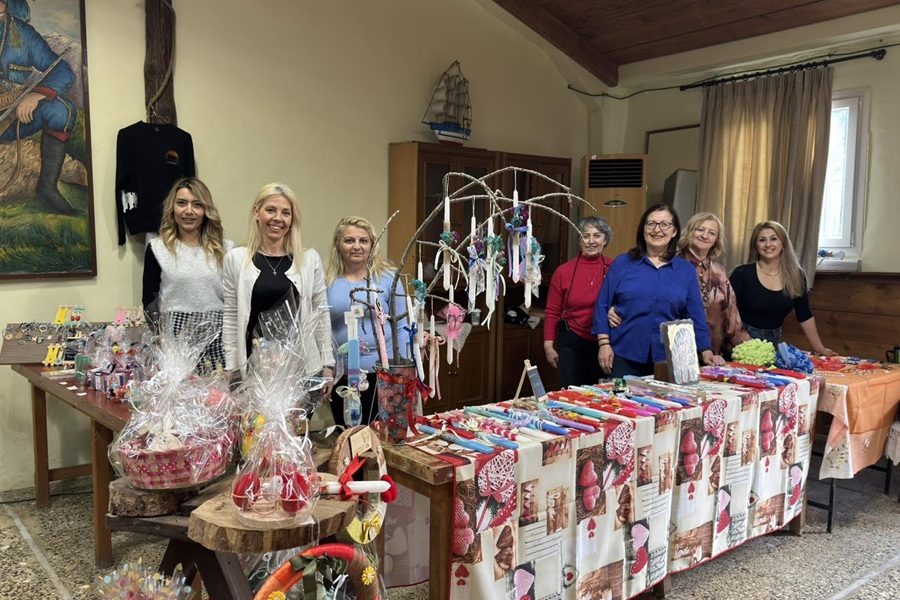 Οι Γυναίκες των «Ακριτών» Σταυρούπολης πραγματοποίησαν Πασχαλινό Μπαζάρ