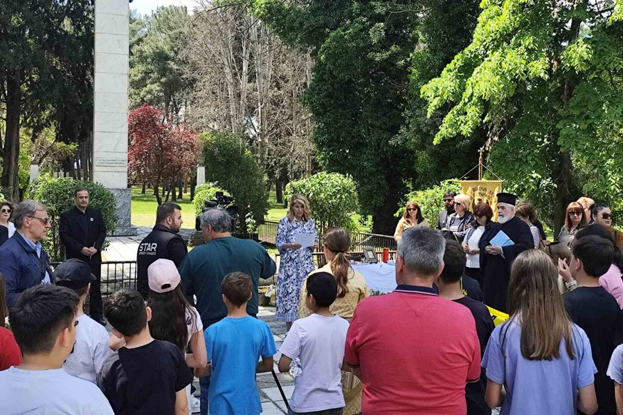Πραγματοποιήθηκε η Εκδήλωση Μνήμης για τη Γενοκτονία στη Δράμα