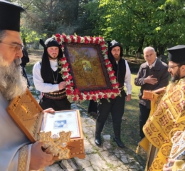 Πραγματοποιήθηκαν οι Πανηγυρικές Εκδηλώσεις στη Μνήμη του Αγίου Γεωργίου Περιστερεώτα
