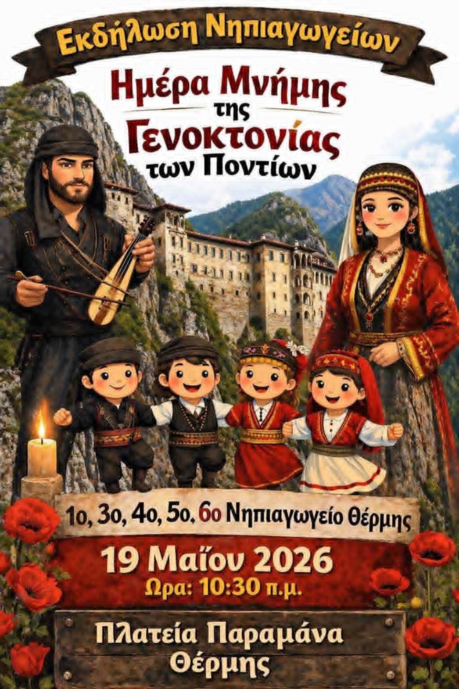 Εκδήλωση Μνήμης από τα νηπιαγωγεία Θέρμης