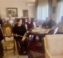 Η Εύξεινος Λέσχη Βέροιας επισκέφθηκε το Γηροκομείο Βέροιας