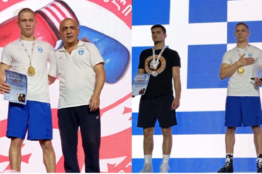 Χρυσός ο Μιχάλης Τσαμαλίδης στο Μπατούμι – Επιβλητική νίκη στον τελικό με διακοπή στον πρώτο γύρο