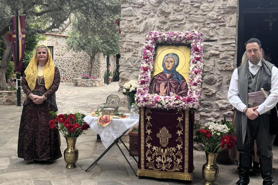 Πραγματοποιήθηκε η Ετήσια Ιερά Πανήγυρις Οσίας Σοφίας της εν Κλεισούρα