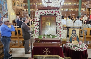 Στο Παραλίμνι η Ιερά εικόνα Αγίου Γεωργίου Περιστερεώτα