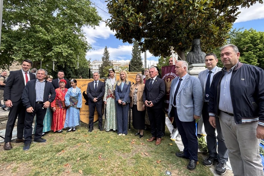 Σέρρες: Τιμήθηκε η Γενοκτονία των Ελλήνων του Πόντου με επιμνημόσυνη δέηση και κατάθεση στεφανιών