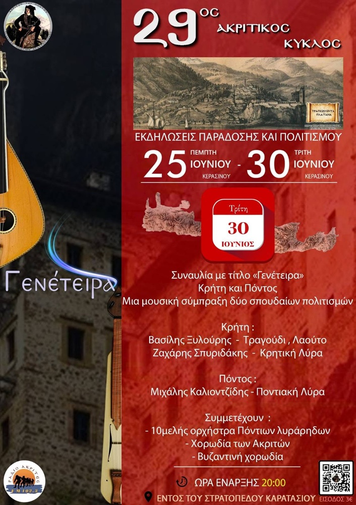 29ος Ακριτικός Κύκλος: Έκτη Ημέρα