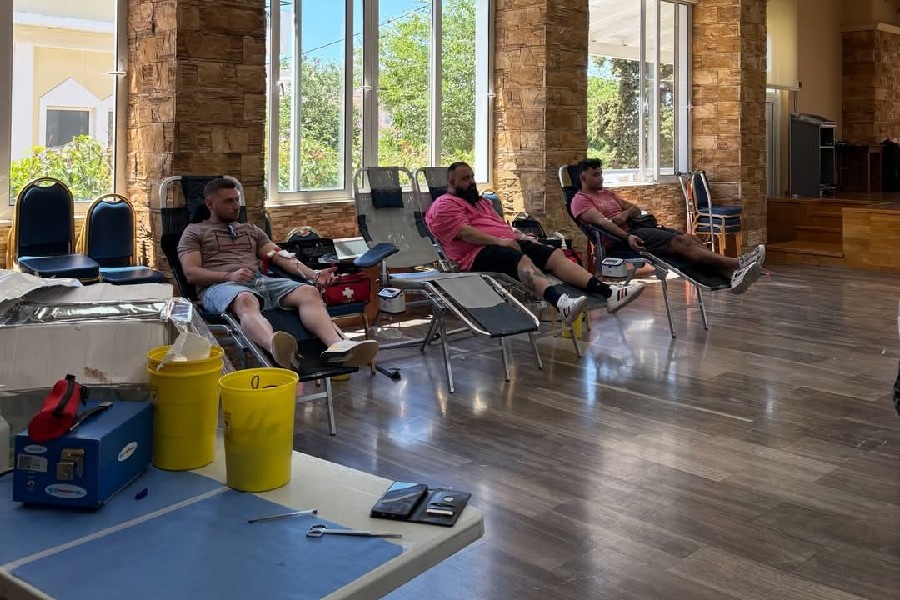 Εθελοντική αιμοδοσία πραγματοποίησε ο «Καπετάν Ευκλείδης» Αχαρνών 