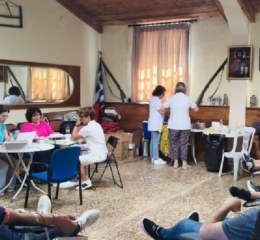 Την 71η Αιμοδοσία τους πραγματοποίησαν οι «Ακρίτες» Σταυρούπολης 