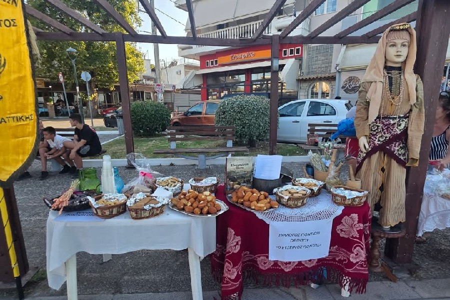 Στην εκδήλωση «Γεύση και Παράδοση» συμμετείχε ο «Εύξεινος Πόντος» Ωρωπού 