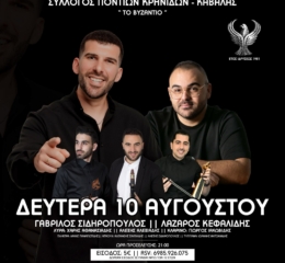 Τον καλοκαιρινό χορό του ανακοίνωσε ο Σύλλογος Ποντίων Κρηνίδων 