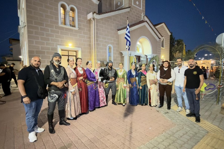 Ο «Δημήτρης Ψαθάς» Καματερού τίμησε τους Αγίους Αναργύρους