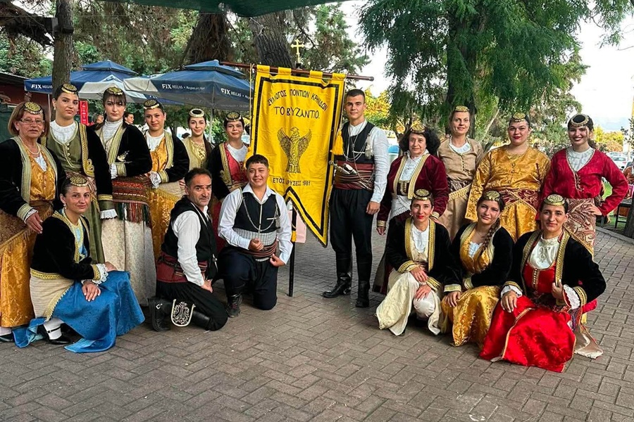 «Το Βυζάντιο» Κρηνίδων συμμετείχε στην 21η Χορευτική Συνάντηση Ζωντανής Παράδοσης και Πολιτισμού «Στα Βήματα του Αποστόλου Παύλου».