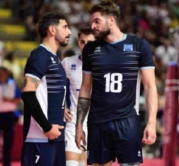 Βόλεϊ: Ελλάδα – Γαλλία 0-3: Αργυρό στους Μεσογειακούς η Εθνική Ανδρών