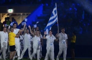 Μεσογειακοί Αγώνες: Οι Σίσκος και Πρεβολαράκη άνοιξαν την παρέλαση στην τελετή έναρξης