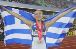 Παγκόσμιο Κ20: Η Μητροπούλου ασημένιο μετάλλιο στο μήκος στο Όρεγκον