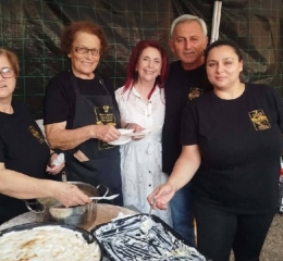 Στο 2ο ποντιακό γαστρονομικό φεστιβάλ στην Ακρινή Κοζάνης συμμετείχε η «Παναγία Σουμελά» Κατερίνης 