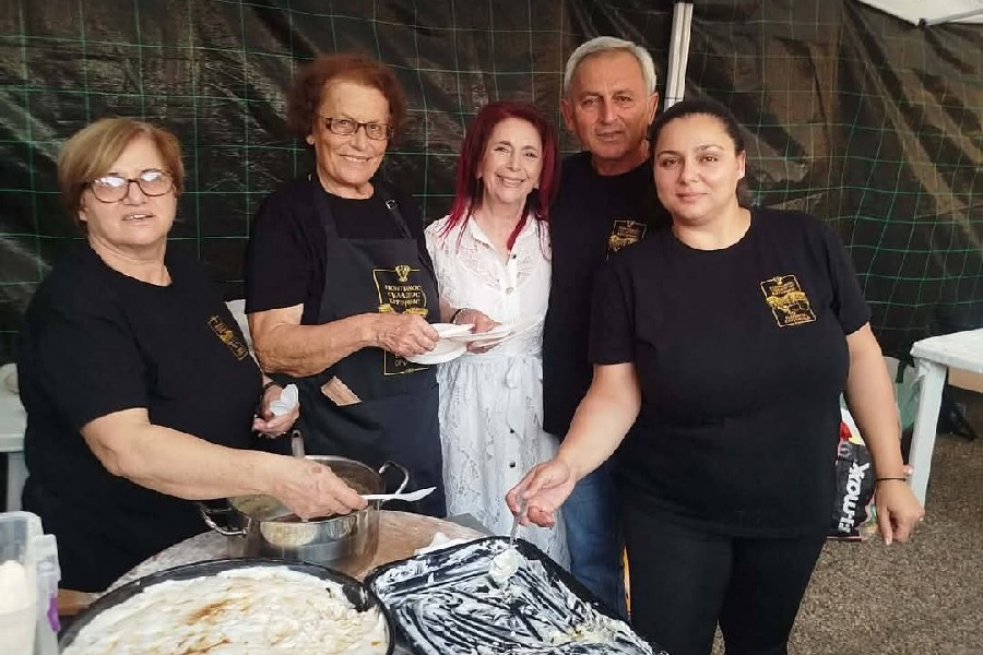 Στο 2ο ποντιακό γαστρονομικό φεστιβάλ στην Ακρινή Κοζάνης συμμετείχε η «Παναγία Σουμελά» Κατερίνης 