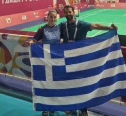 Μεσογειακοί Αγώνες: H Σωτηρίου τo χάλκινο μετάλλιο στο μπάντμιντον στον Τάραντα
