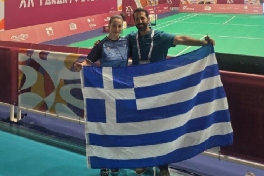 Μεσογειακοί Αγώνες: H Σωτηρίου τo χάλκινο μετάλλιο στο μπάντμιντον στον Τάραντα