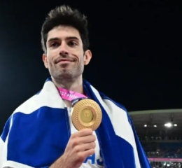 Ο θρυλικός Μίλτος Τεντόγλου στέφθηκε πρωταθλητής Ευρώπης στο μήκος για τέταρτη φορά και έγραψε ιστορία