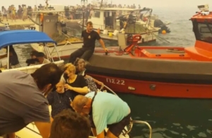 Πώς η Πυροσβεστική διέσωσε ανθρώπινες ζωές από την καταστροφική φωτιά στην Αττικοβοιωτία – Πάνω από 250 άτομα απομακρύνθηκαν διά θαλάσσης