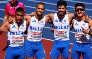Ευρωπαϊκό Στίβου 2026: Η εθνική ομάδα 4Χ100μ. ανδρών στην 6η θέση