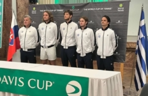 Davis Cup: Το πρόγραμμα της Ελλάδας με τη Σλοβακία στο Κόζιτσε
