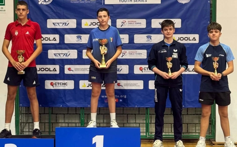 Πίνγκ – Πόνγκ: Χάλκινο ο Μαρκουλάκης στο Europe Youth Tournament