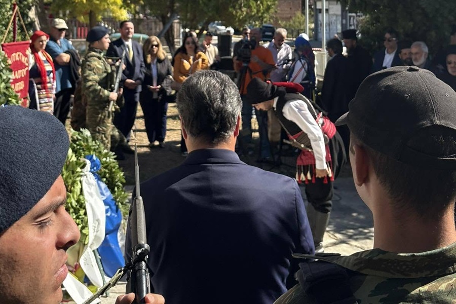 «Ο Ακρίτας» Κρυονερίου τίμησε τα θύματα της Σφαγής του 1941 στους Φιλίππους