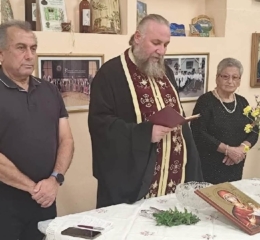 Αγιασμό για τη νέα πολιτιστική χρονιά τέλεσαν οι «Ακρίτες» Σερρών 