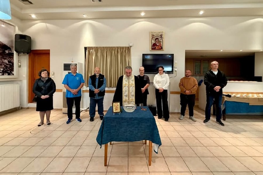Αγιασμό για την έναρξη της νέας πολιτιστικής χρονιάς τέλεσε η Εύξεινος Λέσχη Ποντίων Νάουσας 
